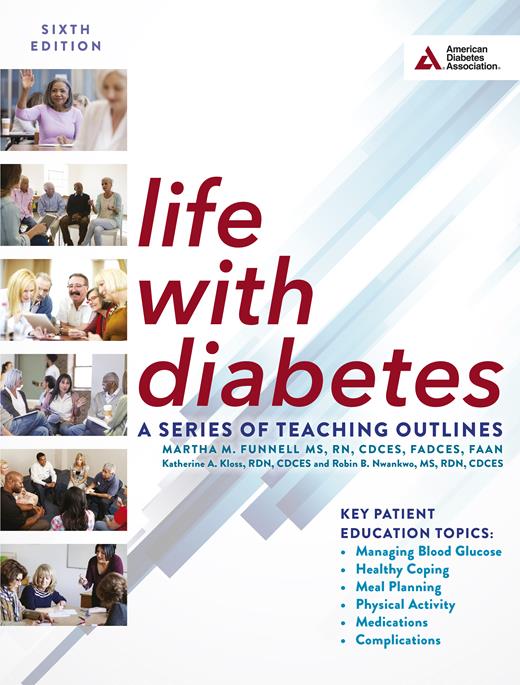 Book cover for Life with Diabetes: A Series of Teaching Outlines
