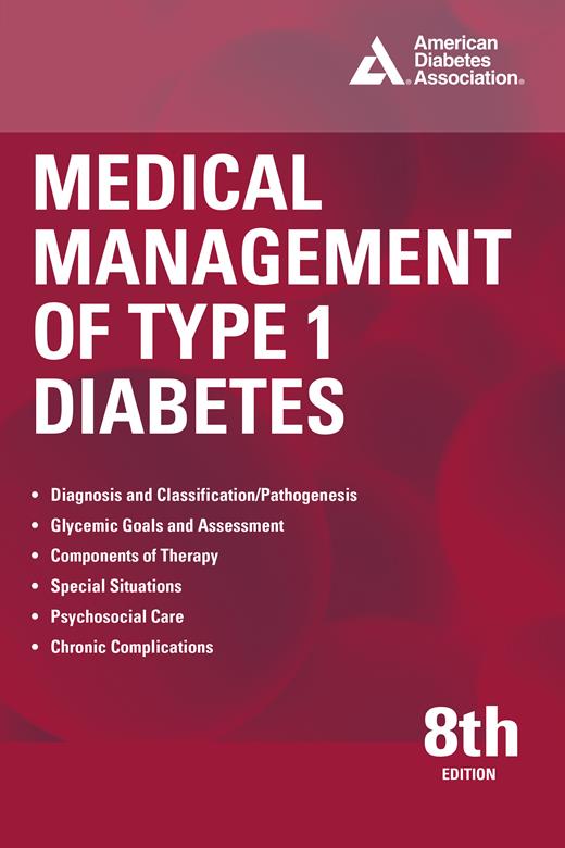 Book cover for Medical Management of Type 1 Diabetes, 8th Edition