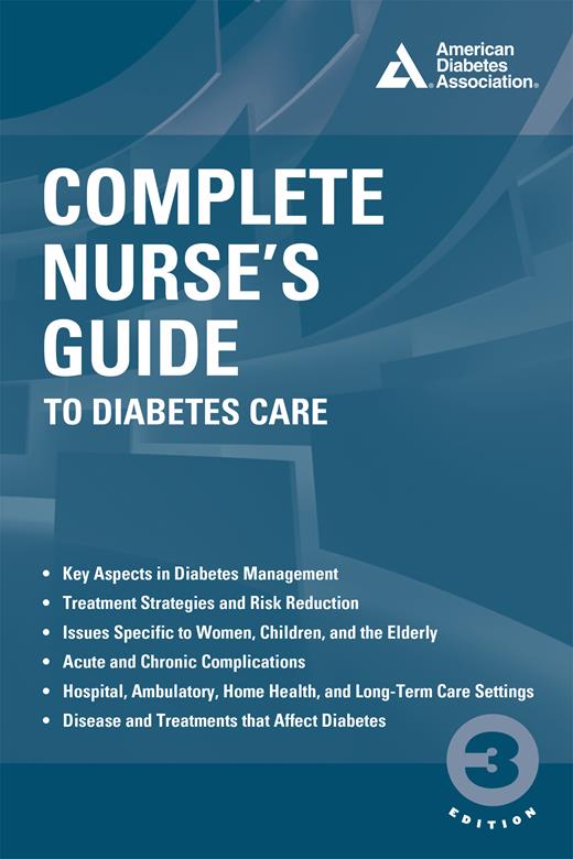 Book cover for Complete Nurse’s Guide to Diabetes Care