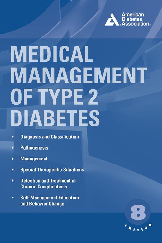 Book cover for Medical Management of Type 2 Diabetes, 8th Edition