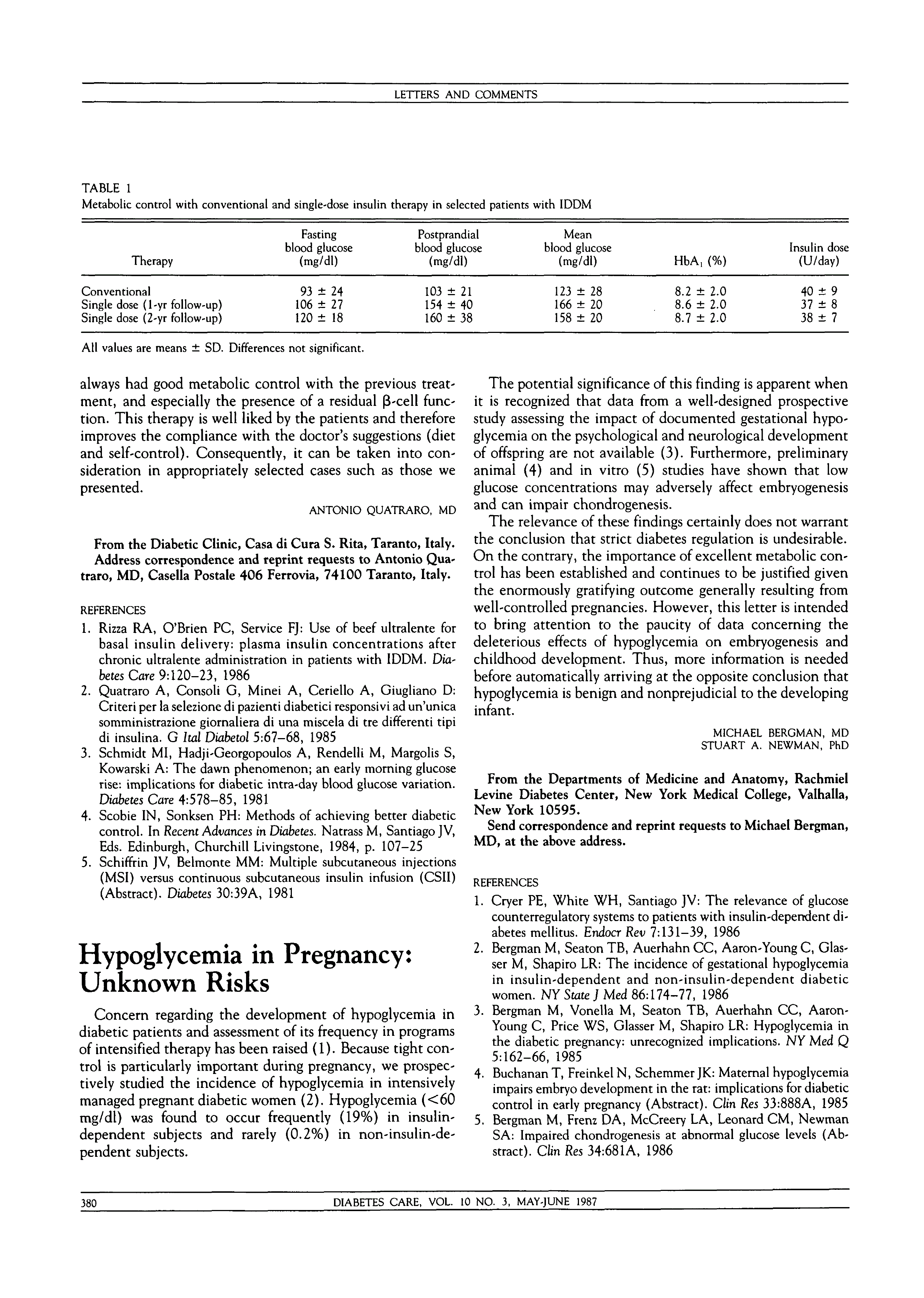 Understanding Hypoglycemia Risks In First Trimester - dbzq11i