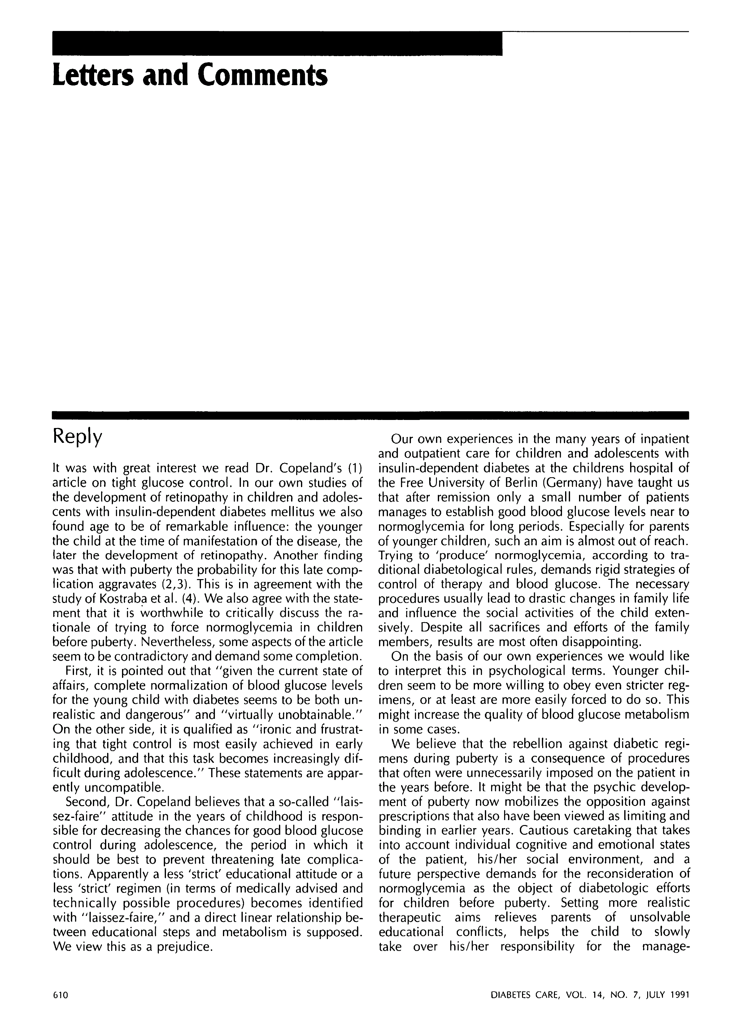 First page of Reply