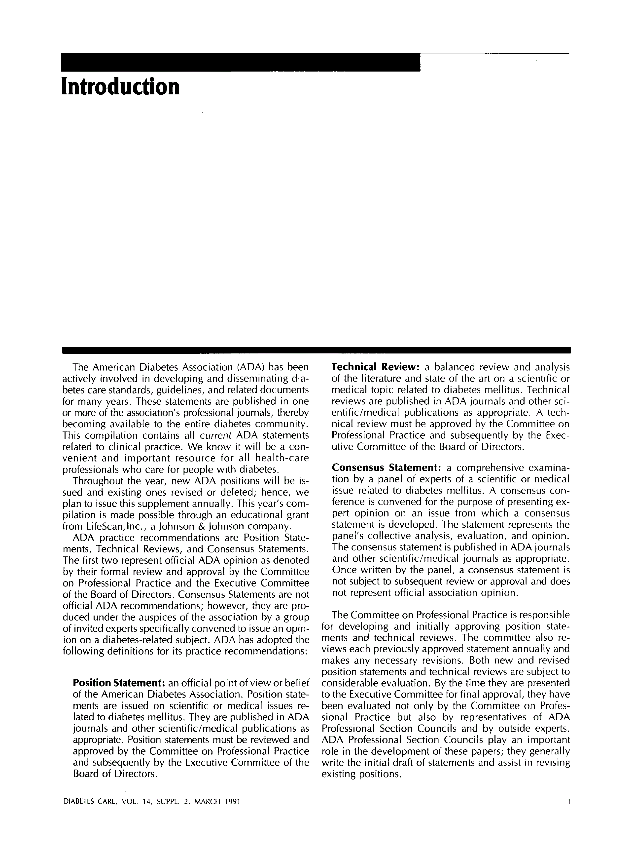 First page of Introdution