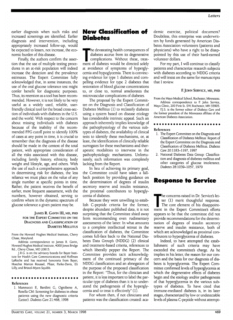 First page of Response to Service
