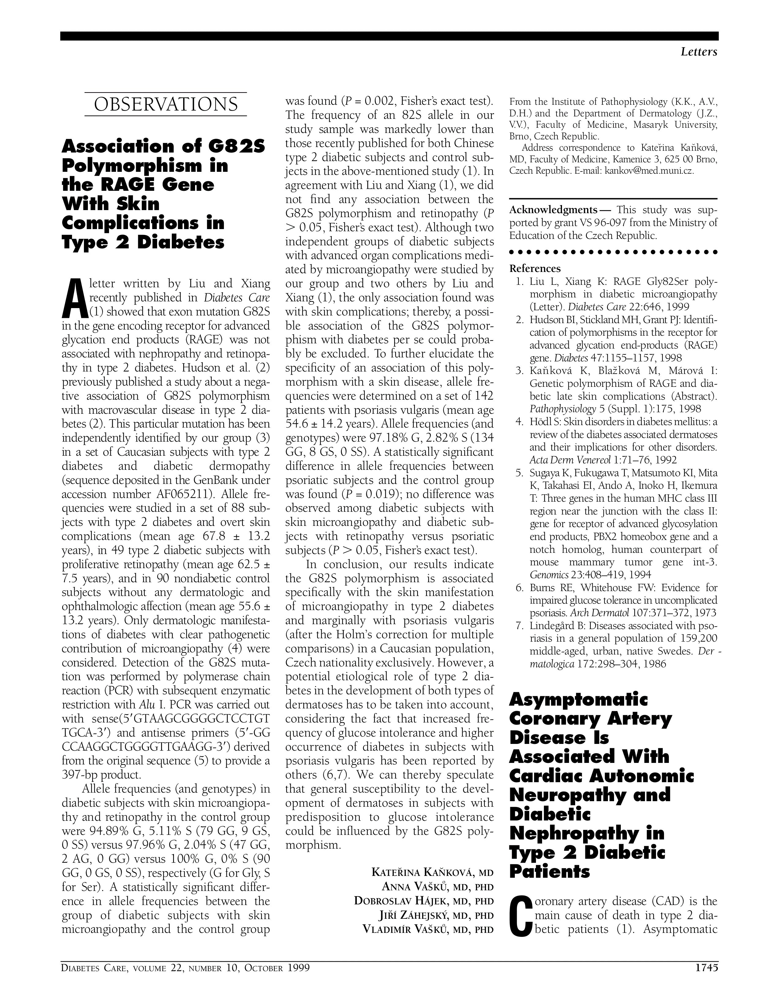 First page of Tretinoin treatment of necrobiosis lipoidica diabeticorum.