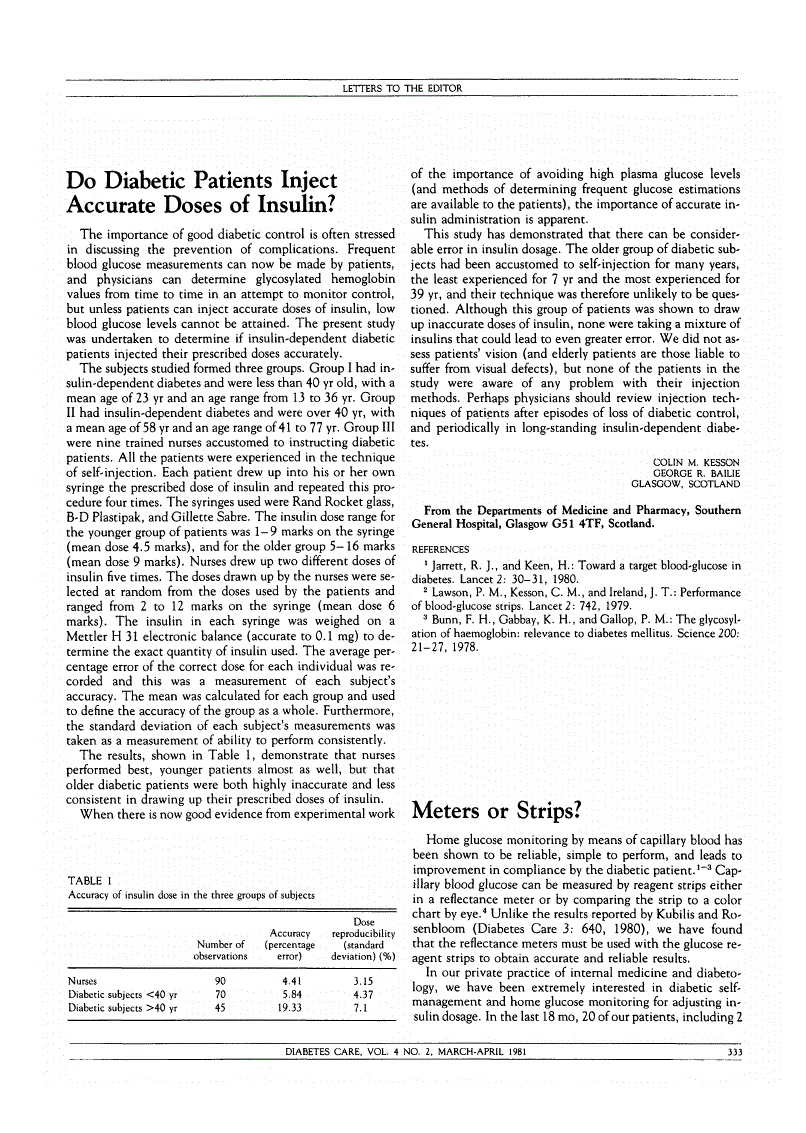 First page of Meters or Strips?