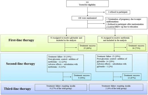 Glyburide Versus Metformin and Their Combination for the Treatment of ...