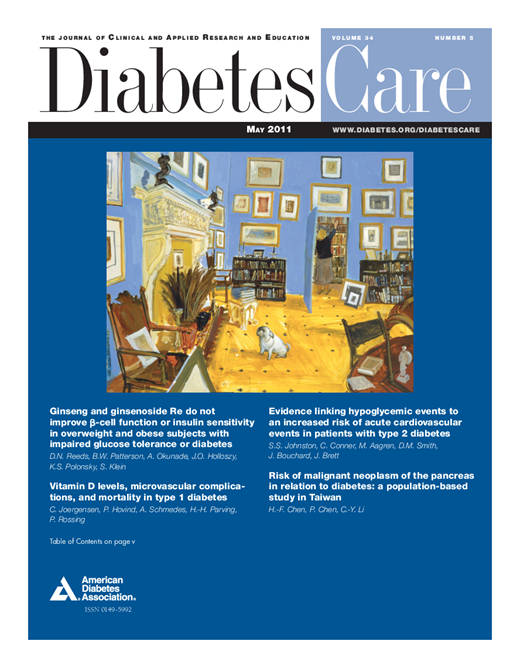 Diabetes Care Cover Image for Volume 34, Issue 5