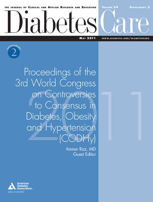Diabetes Care Cover Image for Volume 34, Issue Supplement_2