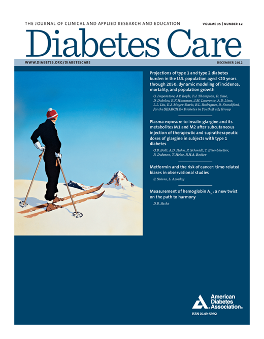 Diabetes Care Cover Image for Volume 35, Issue 12