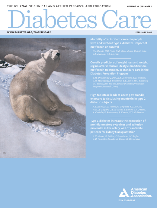 Diabetes Care Cover Image for Volume 35, Issue 2