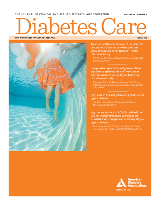 Diabetes Care Cover Image for Volume 35, Issue 6