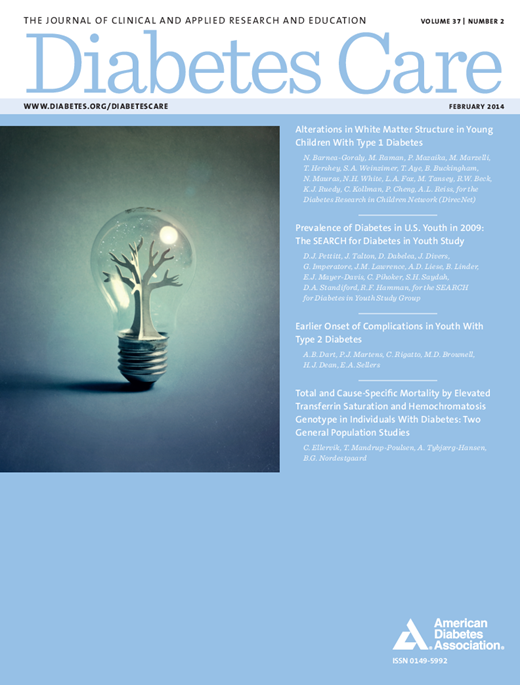 Diabetes Care Cover Image for Volume 37, Issue 2