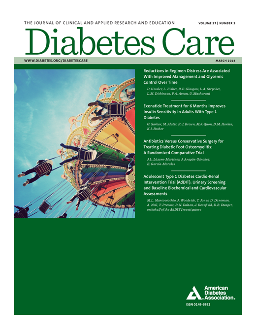 Diabetes Care Cover Image for Volume 37, Issue 3