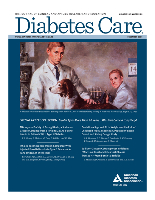 Diabetes Care Cover Image for Volume 38, Issue 12