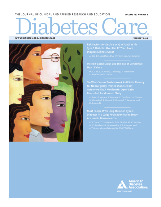 Diabetes Care Cover Image for Volume 38, Issue 2