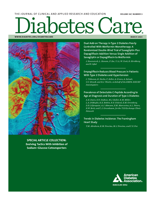 Diabetes Care Cover Image for Volume 38, Issue 3