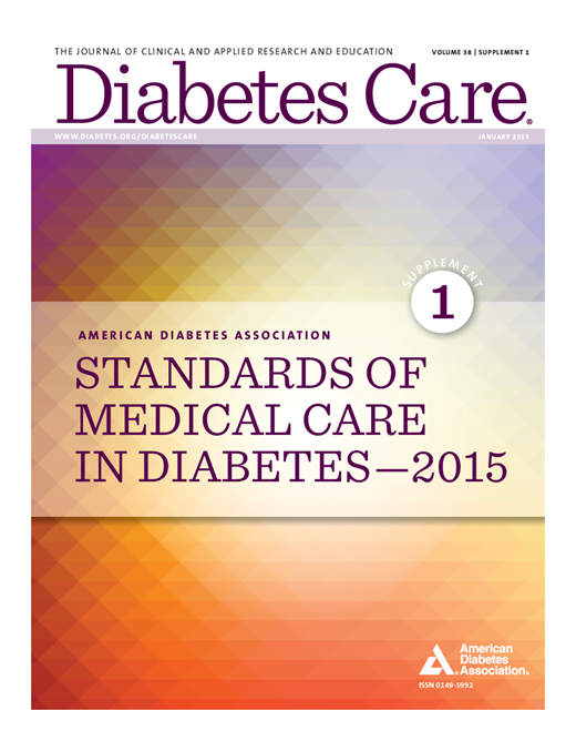 Diabetes Care Cover Image for Volume 38, Issue Supplement_1