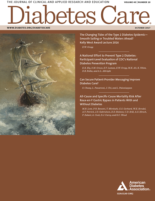 Diabetes Care Cover Image for Volume 40, Issue 10