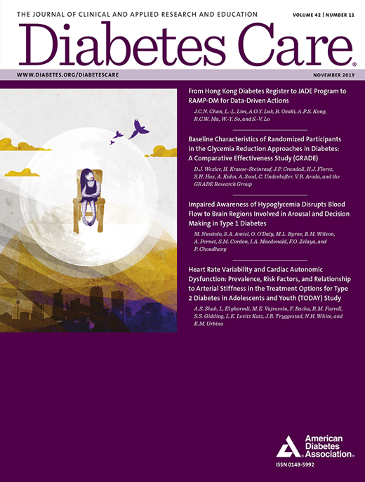 Diabetes Care Cover Image for Volume 42, Issue 11