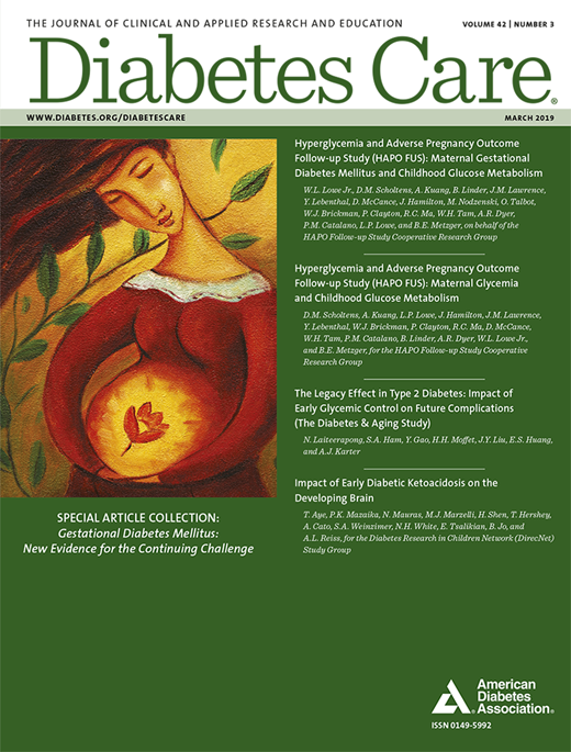 Diabetes Care Cover Image for Volume 42, Issue 3
