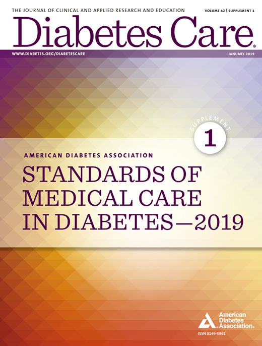 Diabetes Care Cover Image for Volume 42, Issue Supplement_1