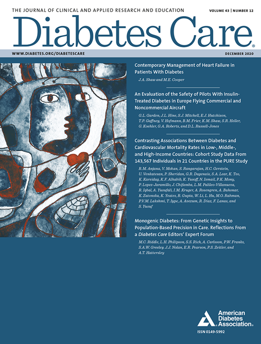 Diabetes Care Cover Image for Volume 43, Issue 12