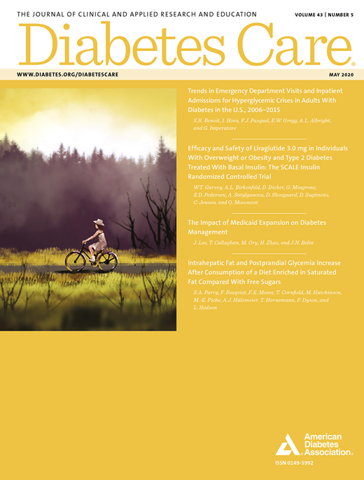 Diabetes Care Cover Image for Volume 43, Issue 5
