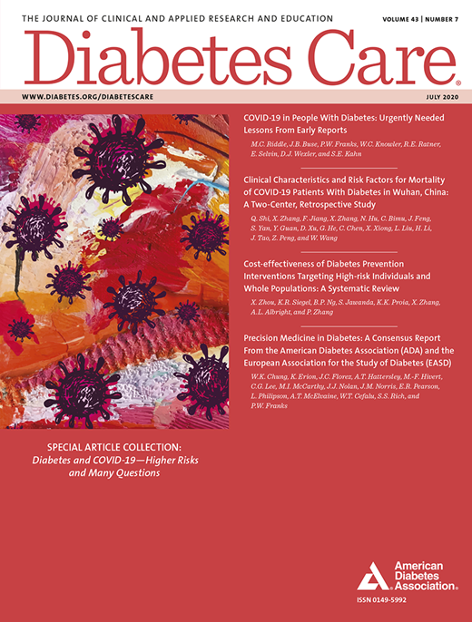 Diabetes Care Cover Image for Volume 43, Issue 7