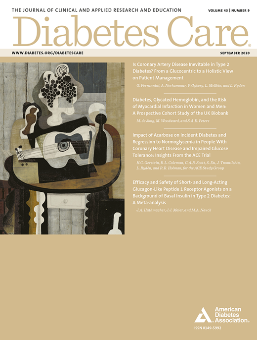 Diabetes Care Cover Image for Volume 43, Issue 9