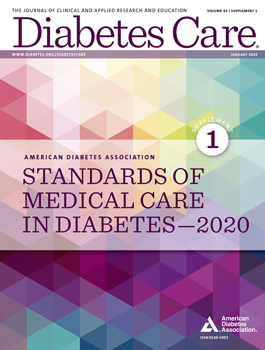 Diabetes Care Cover Image for Volume 43, Issue Supplement_1