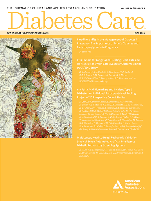 Diabetes Care Cover Image for Volume 44, Issue 5