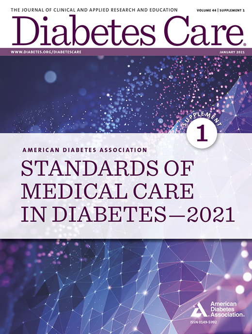Diabetes Care Cover Image for Volume 44, Issue Supplement_1