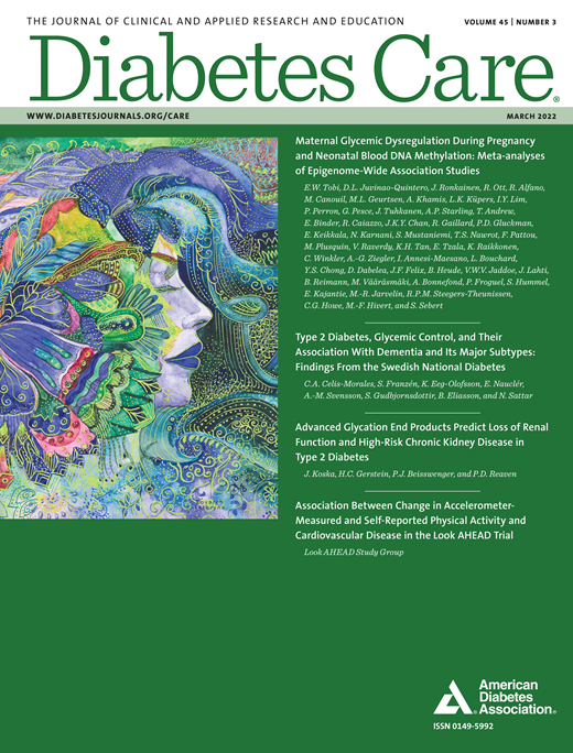 Diabetes Care Cover Image for Volume 45, Issue 3