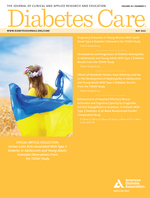 Diabetes Care Cover Image for Volume 45, Issue 5