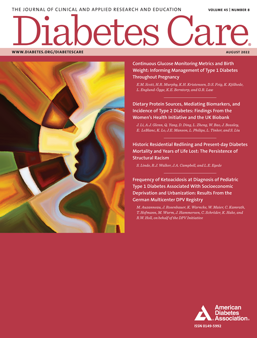 Diabetes Care Cover Image for Volume 45, Issue 8
