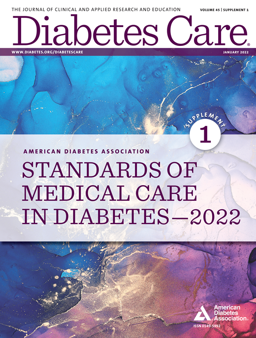 Diabetes Care Cover Image for Volume 45, Issue Supplement_1