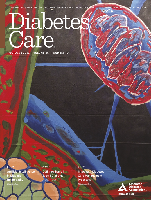 Diabetes Care Cover Image for Volume 46, Issue 10