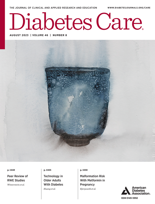 Diabetes Care Cover Image for Volume 46, Issue 8