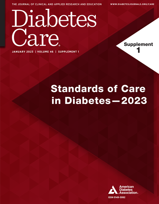 Diabetes Care Cover Image for Volume 46, Issue Supplement_1