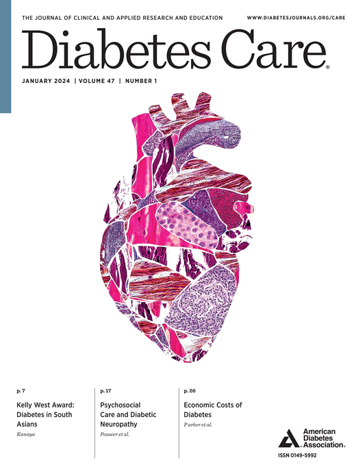 Diabetes Care Cover Image for Volume 47, Issue 1