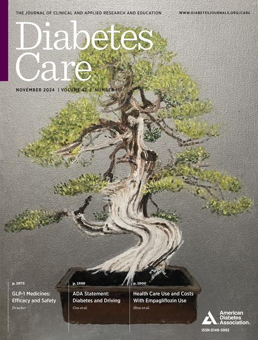 Diabetes Care Cover Image for Volume 47, Issue 11