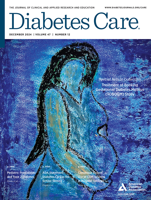 Diabetes Care Cover Image for Volume 47, Issue 12