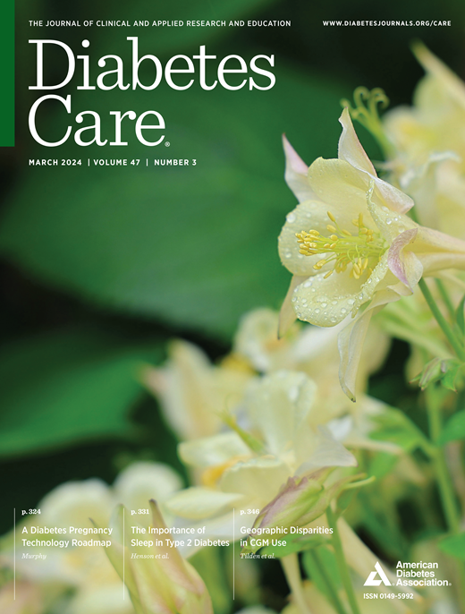 Diabetes Care Cover Image for Volume 47, Issue 3
