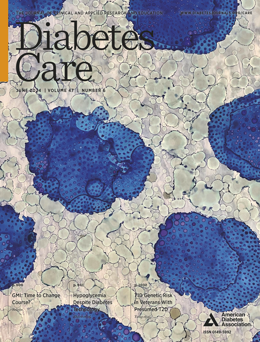 Diabetes Care Cover Image for Volume 47, Issue 6