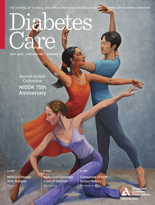 Imagen de portada de Diabetes Care para el volumen 48, número 7