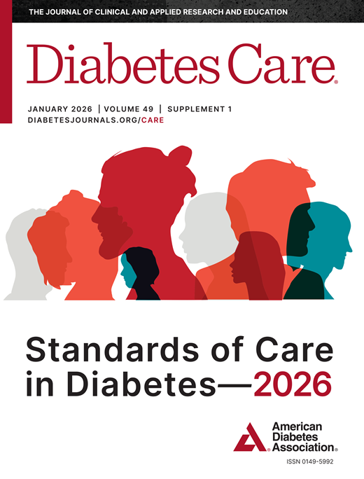 ADA Standards of Care 2026 Cover