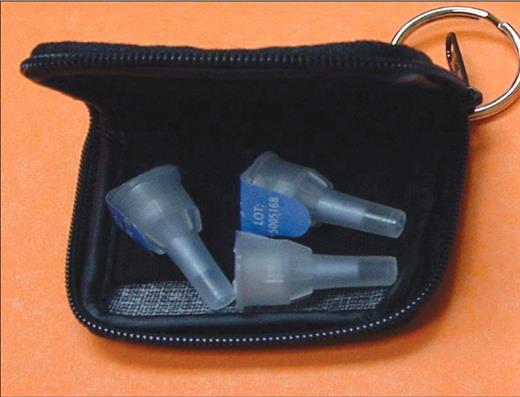 Figure 5. Becton Dickinson pen needle carrying case