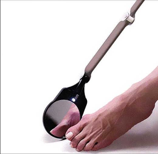 Figure 23. Extendable mirror