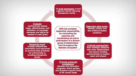 FIGURE 4. Framework for the ADA’s 3-year OTI campaign.
